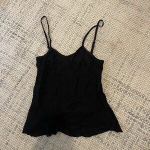 Maurizio Mykonos Linen Scoop Neck Top